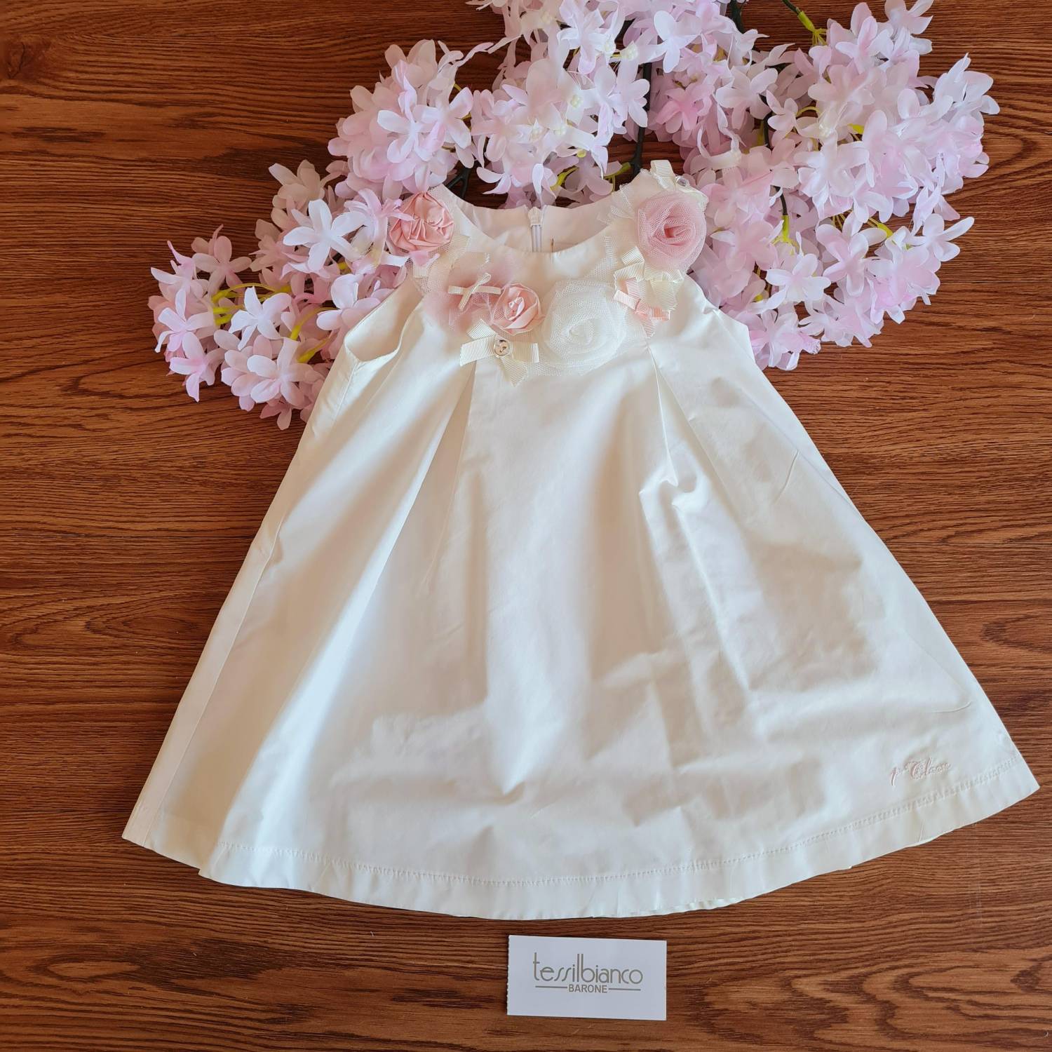 Abito Alviero Martini fiori rosa